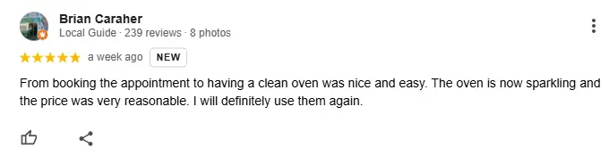 Oven-Local Oven Cleaners